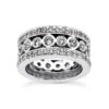 14K White Gold Round Diamond Eternity Ring 2.48ct -H'Hen Sale Store 14k gold round diamond eternity ring 248ct p 24900 white 20220426