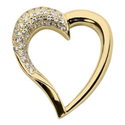 Designer 14K White Gold Round 0.72ct Diamond Heart Pendant 5 Designer 14K White Gold Round 0.72ct Diamond Heart Pendant -H'Hen Sale Store 14k gold round diamond heart pendant 072ct p 27772 yellow 20220426