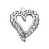 14K White Gold Round Diamond Open Heart Pendant 1.60ct 1 14K White Gold Round Diamond Open Heart Pendant 1.60ct -H'Hen Sale Store 14k gold round diamond heart pendant 160ct p 27821 white 20220426