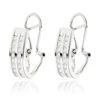 14K White Gold Round Diamond Hoop Earrings 0.63ct -H'Hen Sale Store 14k gold round diamond hoop earrings 063ct p 134 wh