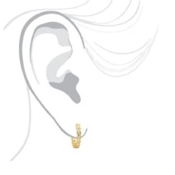 14K Yellow Gold Round Diamond Hoop Huggie Earrings 0.16ct 16 14K Yellow Gold Round Diamond Hoop Huggie Earrings 0.16ct -H'Hen Sale Store 14k gold round diamond hoop huggie earrings 016ct p 6827 bodye