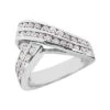 14K White Gold Round Diamond Ladies Ring 1.05ct 13mm -H'Hen Sale Store 14k gold round diamond ladies ring 105ct p 29173 white