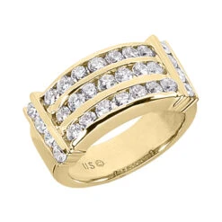 14K White Gold Round Diamond Ladies Ring 1.45ct -H'Hen Sale Store 14k gold round diamond ladies ring 145ct p 29443 yellow