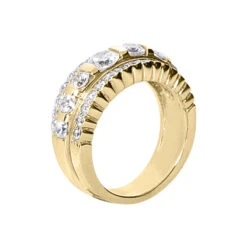 14K White Gold Round Diamond Ladies Ring 1.61ct 8.9mm 9 14K White Gold Round Diamond Ladies Ring 1.61ct 8.9mm -H'Hen Sale Store 14k gold round diamond ladies ring 161ct p 29320 back yellow