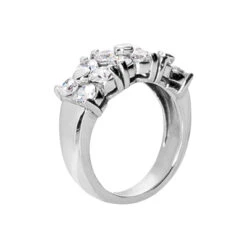 14K White Gold Round Diamond Ladies Ring 1.80ct -H'Hen Sale Store 14k gold round diamond ladies ring 180ct p 29343 back white