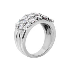 14K White Gold Round Diamond Ladies Ring 1.92ct 8 14K White Gold Round Diamond Ladies Ring 1.92ct -H'Hen Sale Store 14k gold round diamond ladies ring 192ct p 29199 back white