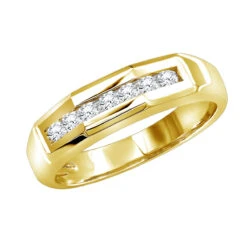 14K White Gold Round Diamond Men's Wedding Ring 0.21ct 9 14K White Gold Round Diamond Men's Wedding Ring 0.21ct -H'Hen Sale Store 14k gold round diamond mens wedding ring 021ct p 25594 ye