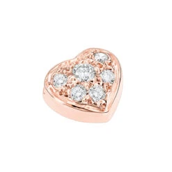 Small 14K Yellow Gold Round Diamond Pave Heart Pendant 0.16ct 10 Small 14K Yellow Gold Round Diamond Pave Heart Pendant 0.16ct -H'Hen Sale Store 14k gold round diamond pave heart pendant 016ct p 27725 ro