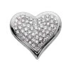 14K White Gold Round Diamond Pave Heart Pendant 1.28ct 2 14K White Gold Round Diamond Pave Heart Pendant 1.28ct -H'Hen Sale Store 14k gold round diamond pave heart pendant 128ct p 27818 white 20220426