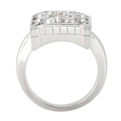 14K White Gold Round Diamond Right Hand Ladies Ring 0.36ct 7 14K White Gold Round Diamond Right Hand Ladies Ring 0.36ct -H'Hen Sale Store 14k gold round diamond right hand ladies ring 036ct p 29712 additional white