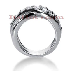 14K White Gold Round Diamond Right Hand Ring 2.25ct 5 14K White Gold Round Diamond Right Hand Ring 2.25ct -H'Hen Sale Store 14k gold round diamond right hand ring 225ct p 29748back