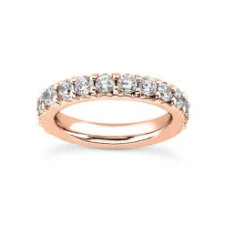 Thin 14K White Gold Round Diamonds Eternity Band 0.64ct 13 Thin 14K White Gold Round Diamonds Eternity Band 0.64ct -H'Hen Sale Store 14k gold round diamonds eternity band 064ct p 24831 rose 20220426