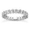 Thin 14K White Gold Round Diamonds Eternity Band 3.10ct -H'Hen Sale Store 14k gold round diamonds eternity band 310ct p 24832 white 20220426