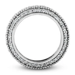 14K White Gold Round Diamonds Eternity Ring 2.06ct -H'Hen Sale Store 14k gold round diamonds eternity ring 206ct p 24865 additional white