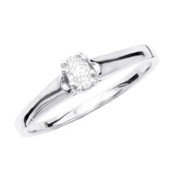 Affordable 14K Rose Gold Solitaire Engagement Ring 0.25ct 3.1mm 12 Affordable 14K Rose Gold Solitaire Engagement Ring 0.25ct 3.1mm -H'Hen Sale Store 14k gold solitaire engagement ring 025ct p 25017 wh