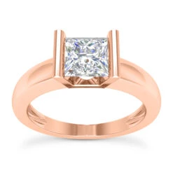 14K White Gold Solitaire Engagement Ring 0.30ct 2.50mm -H'Hen Sale Store 14k gold solitaire engagement ring 030ct p 23139 rose 20220426