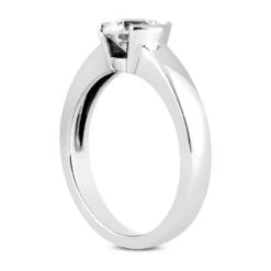 14K White Gold Solitaire Engagement Ring 0.50ct 2.7mm 11 14K White Gold Solitaire Engagement Ring 0.50ct 2.7mm -H'Hen Sale Store 14k gold solitaire engagement ring 050ct p 23137 back white 20220426
