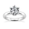 14K White Gold Solitaire Engagement Ring 0.50ct 2.70mm 1 14K White Gold Solitaire Engagement Ring 0.50ct 2.70mm -H'Hen Sale Store 14k gold solitaire engagement ring 050ct p 24967 white 20220426