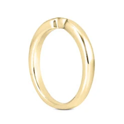 14K White Gold Solitaire Engagement Ring Set 0.50ct Band: 2.6mm, Eng.: 2.8mm -H'Hen Sale Store 14k gold solitaire engagement ring set 050ct p 23086 additional yellow 3