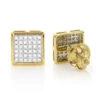 14K Yellow Gold Square Shaped Diamond Stud Earrings 0.41ct 2 14K Yellow Gold Square Shaped Diamond Stud Earrings 0.41ct -H'Hen Sale Store 14k gold square shaped diamond stud earrings 041ct p 5934 ye