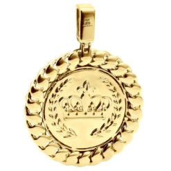 14K Rose Gold Star Of David Medallion Customizable 4 Carat Diamond Pendant -H'Hen Sale Store 14k gold star of david medallion customizable 4 carat diamond pendant 100672 back yellow