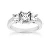 14K White Gold Three Stone Diamond Engagement Ring 0.64ct 2.7mm 1 14K White Gold Three Stone Diamond Engagement Ring 0.64ct 2.7mm -H'Hen Sale Store 14k gold three stone diamond engagement ring 064ct p 24673 white 20220426