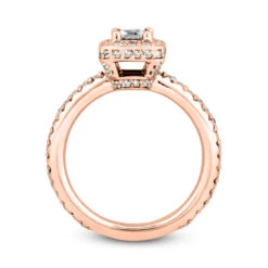 14K White Gold Diamond Engagement Ring 1.01ct 2.8mm 17 14K White Gold Diamond Engagement Ring 1.01ct 2.8mm -H'Hen Sale Store 14k gold unique diamond engagement ring 101ct p 24034 additional rose