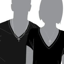 14K White Gold VS Diamond Cross Pendant For Men & Women 1.6Ct -H'Hen Sale Store 14k gold vs diamond cross pendant for men women 16ct 000798 bodwh