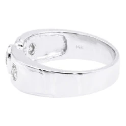 14K White Gold Women's Diamond Ring 0.55ct 11 14K White Gold Women's Diamond Ring 0.55ct -H'Hen Sale Store 14k gold womens diamond ring 055ct p 29641 backwh