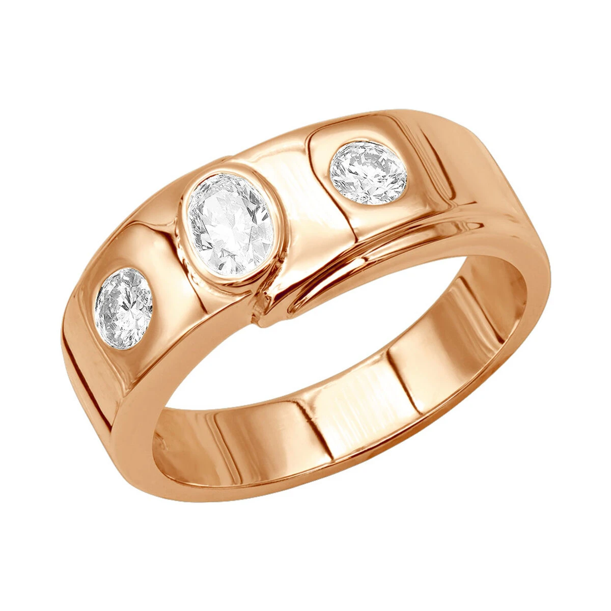 14K White Gold Women's Diamond Ring 0.55ct 5 14K White Gold Women's Diamond Ring 0.55ct - Image 3