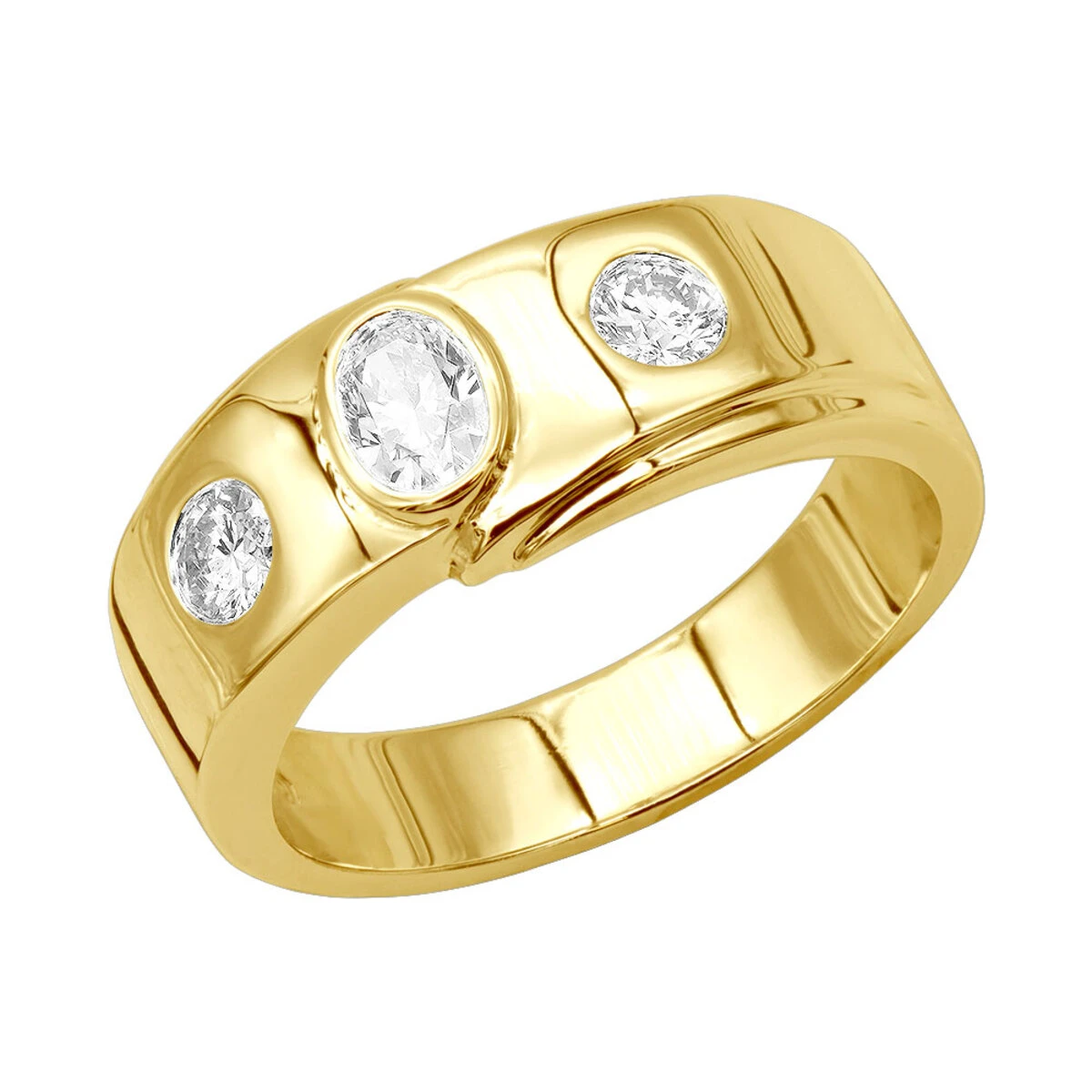 14K White Gold Women's Diamond Ring 0.55ct 4 14K White Gold Women's Diamond Ring 0.55ct - Image 2