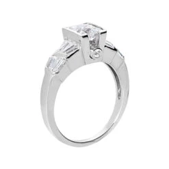 14K White Gold Women's Diamond Ring 1.88ct 8 14K White Gold Women's Diamond Ring 1.88ct -H'Hen Sale Store 14k gold womens diamond ring 188ct p 29307 back white
