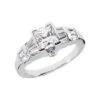 14K White Gold Women's Diamond Ring 1.88ct