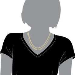 14K White Gold Women's Round Diamond Necklace 4.44ct 12 14K White Gold Women's Round Diamond Necklace 4.44ct -H'Hen Sale Store 14k gold womens round diamond necklace 444ct bodye