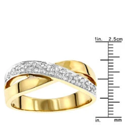 14K White Gold Women's Round Diamond Ring 0.3ct -H'Hen Sale Store 14k gold womens round diamond ring 032ct p 235 rulerye