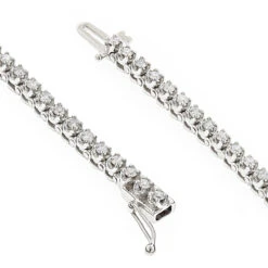 14K White Gold Women's Round Diamond Tennis Bracelet 1.80ct 11 14K White Gold Women's Round Diamond Tennis Bracelet 1.80ct -H'Hen Sale Store 14k gold womens round diamond tennis bracelet 180ct p 5825 backwh
