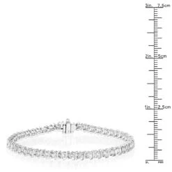 Unique 14K White Gold Infinity Diamond Tennis Bracelet For Women By LUXURMAN 2.53ct 12 Unique 14K White Gold Infinity Diamond Tennis Bracelet For Women By LUXURMAN 2.53ct -H'Hen Sale Store 14k infinity diamond tennis bracelet 253ct p 22460 rulerwh