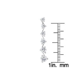 14K White Gold Journey Diamond Pendant 1.55ct 13 14K White Gold Journey Diamond Pendant 1.55ct -H'Hen Sale Store 14k journey diamond jewelry diamond pendant 155ct p 5753 rulerwh