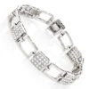 14K White Gold Ladies Diamond Bracelet 2.98ct -H'Hen Sale Store 14k ladies diamond bracelet 298ct p 41382 wh