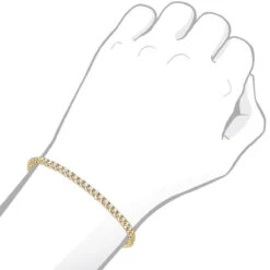 14K White Gold Round Diamond Tennis Bracelet For Women 3.55ct With 4 Prong Setting 21 14K White Gold Round Diamond Tennis Bracelet For Women 3.55ct With 4 Prong Setting -H'Hen Sale Store 14k round diamond tennis bracelet 355ct p 22423 bodye