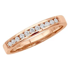 Thin 14K White Gold Round Diamond Wedding Band For Women 0.25ct 12 Thin 14K White Gold Round Diamond Wedding Band For Women 0.25ct -H'Hen Sale Store 14k round diamond wedding band 025ct p 22495 ro