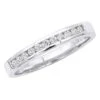 Thin 14K White Gold Round Diamond Wedding Band For Women 0.25ct 1 Thin 14K White Gold Round Diamond Wedding Band For Women 0.25ct -H'Hen Sale Store 14k round diamond wedding band 025ct p 22495 wh