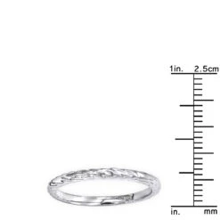 Thin Solid 14K White Gold Wedding Band For Women 17 Thin Solid 14K White Gold Wedding Band For Women -H'Hen Sale Store 14k solid gold wedding band p 35067 rulerwh