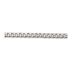 Solid 14K White Gold Miami Cuban Link Chain 8mm, 20in - 40in