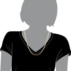 Solid 14K Yellow Gold Herringbone Chain For Women Imperial 3mm -H'Hen Sale Store 14k solid yellow gold herringbone chain necklace 3mm bod