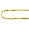 Solid 14K Yellow Gold Franco Chain 30-40in,3.5mm
