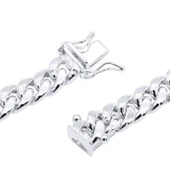 Men's 14K Yellow Gold Miami Cuban Link Curb Chain 8mm Wide 22in-40in Long -H'Hen Sale Store 14k yellow gold miami cuban link curb chain 8mm wide 24in 40in long backwh