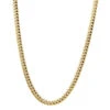 Men's 14K Yellow Gold Miami Cuban Link Curb Chain 8mm Wide 22in-40in Long -H'Hen Sale Store 14k yellow gold miami cuban link curb chain 8mm wide 24in 40in long ye 20200312