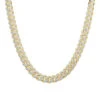 15 Carats Real Diamond Cuban Link Chain Choker Necklace 14K Yellow Gold 12mm Wide -H'Hen Sale Store 15 carats real diamond cuban link chain choker necklace real 14k gold 12mm wide 000938 mainye