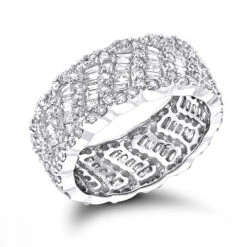 18K Yellow Gold Designer Diamond Eternity Band 2.5ct 9 18K Yellow Gold Designer Diamond Eternity Band 2.5ct -H'Hen Sale Store 18k gold designer diamond eternity band 241ct p 23010 wh